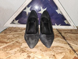 VINCE CAPUTO Women's Suede Leather Block Heel (Candera) Pumps (BLACK) - SIZE 7.5 - Bild 1 von 8