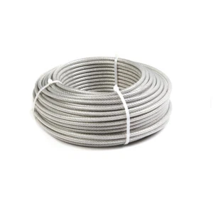 Edelstahl Drahtseil Seil 0,8mm - 12mm 316 A4 7x7 7x19 Geländerzaun - Bild 1 von 8