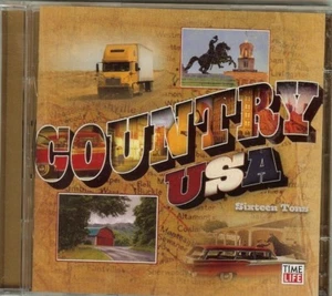 COUNTRY USA - SIXTEEN TONS - VARIOUS ARTISTS - 2 CDs - 30 SONGS - NEW - SEALED - Picture 1 of 2