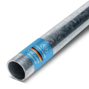 Rundrohr Stahl verzinkt Rohr Stahlrohr Rundmaterial Konstruktionsrohr P235TR1 - Bild 1 von 6