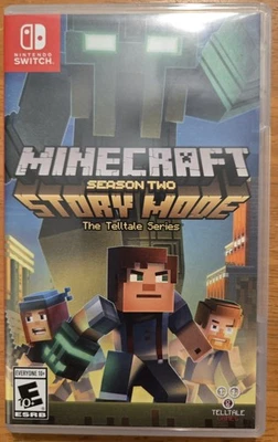Minecraft Story Mode Season 2 (Nintendo Switch, 2018) Tested/Working - CIB RARE! - Image 1 of 2
