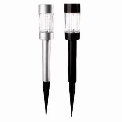 Упаковка 16 шт. - Светильник Solar Pathway, Линзы из Ребристого Стекла, Пластиковая Серая или Черная Отделка - 2 - Изображение 1 из 1