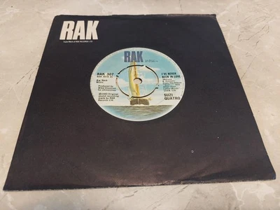 Suzi Quatro – I've Never Been In Love 7" SINGLE EXCELLENT 1980 RAK Foto 1 de 2