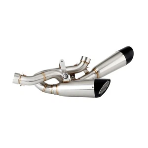 For Ducati Panigale V4 V4S 2018-2023 Exhaust Pipe With Mid Link Pipe Slip-on - Foto 1 di 11