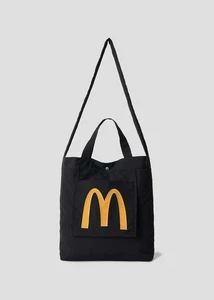 [Graniph] McDonald's Big Mac Set | Borsa Tote a 2 Vie, Nera da JP NUOVA - Foto 1 di 10