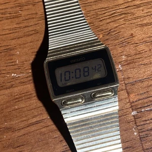 Seltene Seiko F231-4019 Super Slim Uhr goldfarben Verkäufer MUSTER ohne Werk - Bild 1 von 8