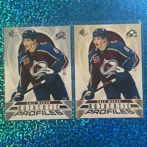 2020-21 SP Authentic Profiles #AP-8 - CALE MAKAR - Gold #d /999 - Silver #d/2299 - Picture 1 of 7