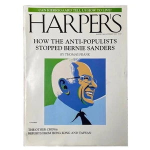 Harper’s Magazine May 2020 The Other China Hong Kong And Taiwan Bernie Sanders - Imagen 1 de 11