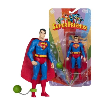 DC Retro Super Friends Superman 6" Figure - McFarlane Toys - image 1 of 4