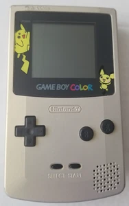 Nintendo Game Boy Color Pokemon Gold / Silver Ed. Handheld Pikachu Pichu Tested - Picture 1 of 22