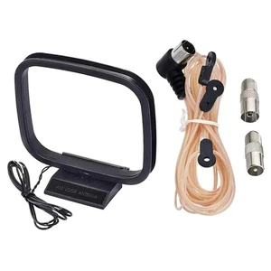 Dual Band FM Dipole Antenna with AM Loop Indoor Use for Home Receivers - Picture 1 of 9
