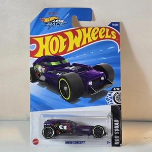 Hot Wheels HW50 Concept Purple #70 Mainline 2025 Case H | New Car Toy Let's Race - Picture 1 of 2