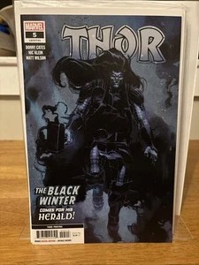 The Mighty Thor #5 NM  3rd Print Black Winter Cover (2020) Marvel Comics - Picture 1 of 2