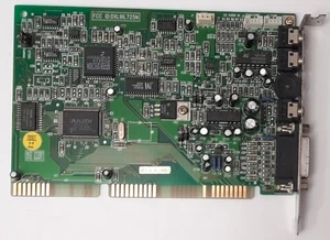 Carte son Lung Hwa Electronics 725N ISA (Jazz 16, OPL3, rétro, 1995) - Photo 1/4