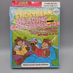 Stickybear Reading Comprehension Commodore 64 on 5.25" Diskette Poster - Picture 1 of 5