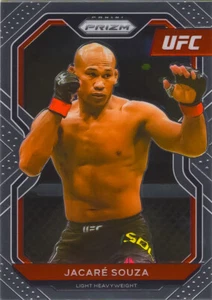 Jacare Souza 2021 Panini Prizm UFC Debut Edition 1st Prizm Chrome Base Card #21 - Picture 1 of 2