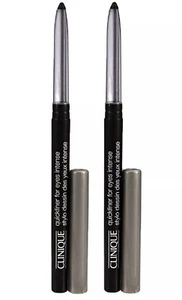 2 x CLINIQUE Quickliner For Eyes Intense Gel Eyeliner Makeup ~ 01 INTENSE BLACK - Bild 1 von 1