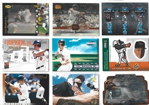 HUGE CAL RIPKEN LOVERS LOT-80 BASE INSERTS ODDBALLS SLU 1985 to 2007 MINT L@@K - Picture 1 of 5