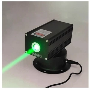 532nm 200mw Green Fat Beam Laser Module Shaking Head Laser Lamp Bird Repelling - Foto 1 di 7