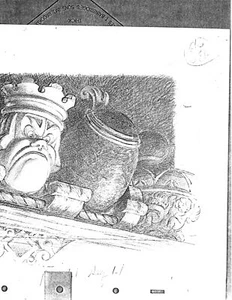 Pinocchio Disney seltene Animation Layout Fotokopie 013 - Bild 1 von 1