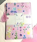 Floral A5 Notebook Pink, Soft-backed Lined for Busy Mums New
