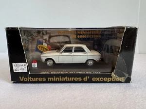 PEUGEOT 204 NOSTALGIE PROMOZIONALE 1:43 VINTAGE DIE CAST MODELLINO MACCHINA ⚡⚡ - Foto 1 di 9