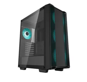 DeepCool CC560 V2 Black Mid-Tower Computer Case, Tempered Glass Window - Picture 1 of 1