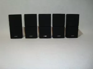 Bose Set 5x Doppelcube Lautsprecher schwarz / Top / Acoutimass / Lifestyle 5.1 - Bild 1 von 5