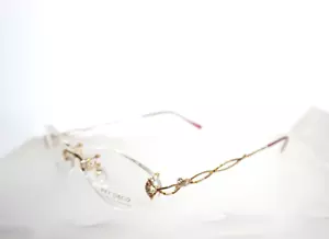 NEW AUTHENTIC ART DECO by MARCUS NEWMAN 0444A EYEGLASSES FRAME - Picture 1 of 6