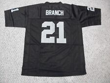 CLIFF BRANCH Unsigned Custom Black LA/Oakland Sewn New Football Jersey Sze S-3XL