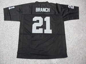 CLIFF BRANCH Unsigned Custom Black LA/Oakland Sewn New Football Jersey Sze S-3XL - Picture 1 of 2