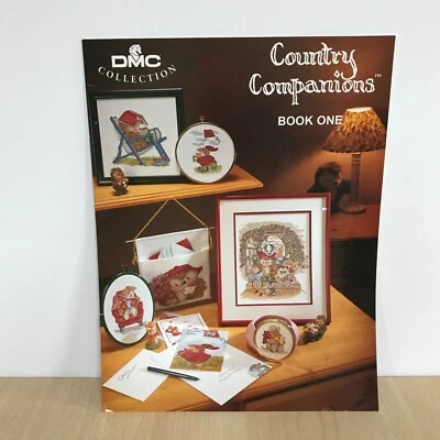DMC Collection Country Companions Cross Stitch Pattern Leaflet - Ed the Hedgehog - Image 1 of 4
