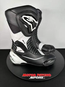 Alpinestars SMX S Black/White Boots - Picture 1 of 26