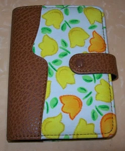 ORGANIZER  FIORI GIALLI IN TESSUTO 14,5x10x2cm cod.13084 - Picture 1 of 1