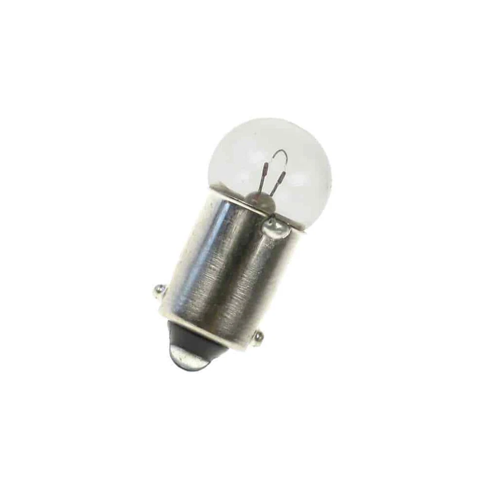 6V 1.1W 180ma BA9S 11mm x 24mm Small Round Light Bulb (Pack of 5) - Image 1 of 1
