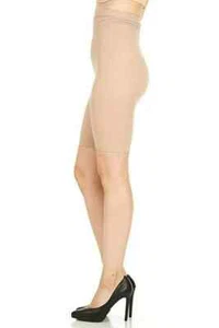 SPANX LOVE YOUR ASSETS SHAPER vita alta metà coscia super controllo taglia 6 nudo - Foto 1 di 5