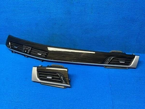 2016-2021 BMW X1 F48 DASH DASHBOARD HEATER AIR VENT WOOD TRIM MOLDING PANEL OEM - Bild 1 von 23