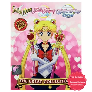DVD Sailor Moon Complete Collection Box Set (1-239 Episodes + 5 Movies) Eng Dub - Picture 1 of 6