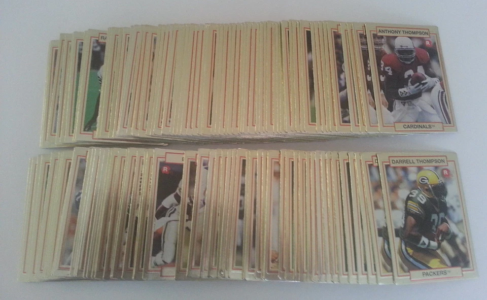 1990 Action Packed Rookie Update '90 NFL Football LOT of 140 +/- Cards NM - Image 1 of 1