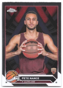 2023-24 Topps Chrome Rookie Pete Nance - Foto 1 di 2