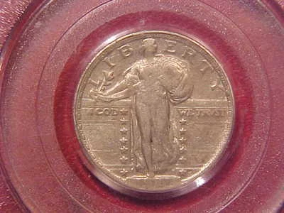 1921 P SILVER STANDING LIBERTY QUARTER - PCGS VF35 - SEE PICS! - (G181) - Image 1 of 4