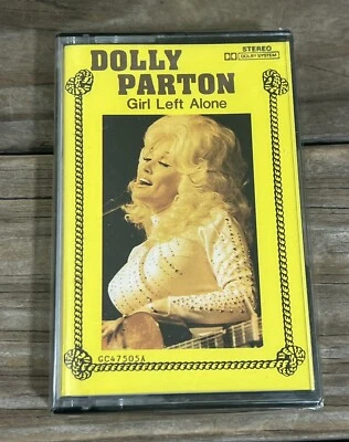 NOS Dolly Parton [Girl Left Alone] Cassette Sealed (Golden Circle) 1986 GC47505A - Image 1 of 4