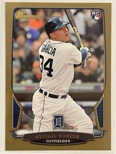 2013 Bowman Avisail Garcia Gold Rookie RC #84 Baseball Detroit Tigers