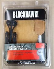 Blackhawk 421609BN-R Right Handed Leather Tuckable Holster for 1911 Govt. Model