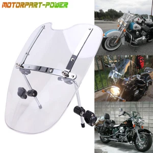Parabrisas transparente para Harley Dyna Sportster XL1200 883 FLTR FLHT - Imagen 1 de 12