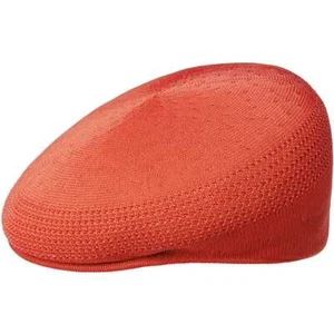 KANGOL Hat 504 Tropic Ventair Summer Flat Cap 0290BC Cherry Glow Sizes: S - XL - Picture 1 of 5