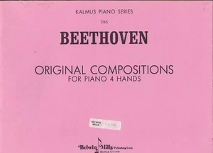 Ludwig van Beethoven Originalkompositionen für Klavier, vier Hände - Bild 1 von 1