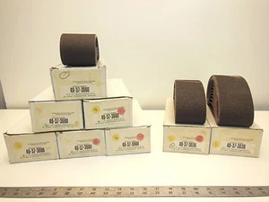 HUGE Milwaukee 24" X 3" sanding belt LOT Aluminum oxide 70 Belts total!! - Picture 1 of 6