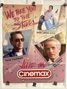1984 Cinemax Promo Film Poster National Lampoon's Vacation Paul Newman 22x28 - Bild 1 von 1