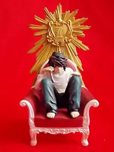 "ORIGINAL" Death Note L MINI Figur SOLID PVC JUN PLANING 3,8" 9,5cm UK 🚚 ANIME - Bild 1 von 9